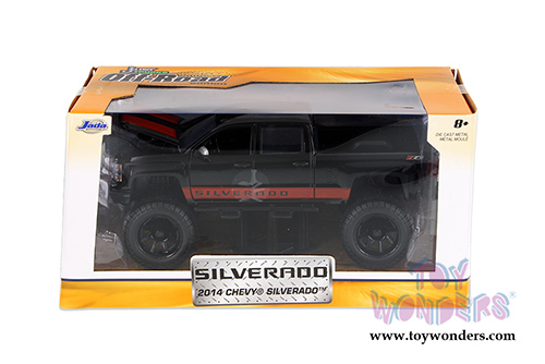 Jada Toys Just Trucks - 2014 Chevy Silverado Pick-up (2014, 1/24 scale diecast model car, Asstd.) 97476
