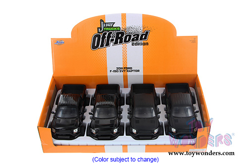 Jada Toys Just Trucks - Ford F-150 SVT Raptor Pickup (2011, 1/24 scale diecast model car, Asstd.) 97481