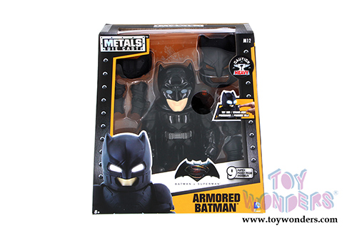 Jada Toys DC Comics - Batman v Superman - Armored Batman Alternate Version Figure (6" diecast model toy, Black) 97525