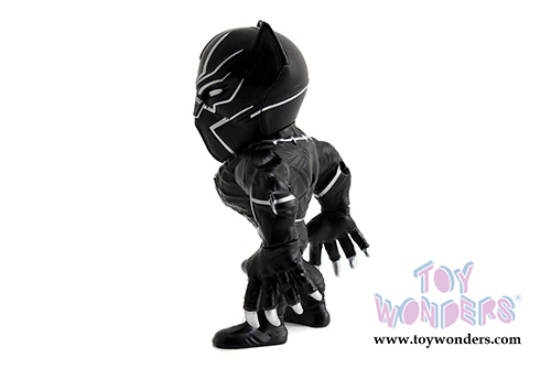 Jada Toys - Metals Die Cast | Captain America: Civil War - Black Panther Figure (4" diecast model toy, Black) 97560