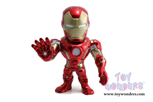 Jada Toys - Metals Die Cast | Captain America: Civil War  -  Iron Man Figure (6" diecast model toy, Red/Gold) 97564