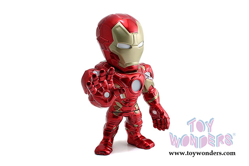 Jada Toys - Metals Die Cast | Captain America: Civil War  -  Iron Man Figure (6" diecast model toy, Red/Gold) 97564