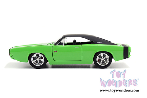 Jada Toys Bigtime Muscle - Dodge Charger R/T Hardtop (1970, 1/24 scale diecast model car, Asstd.) 97594DP1