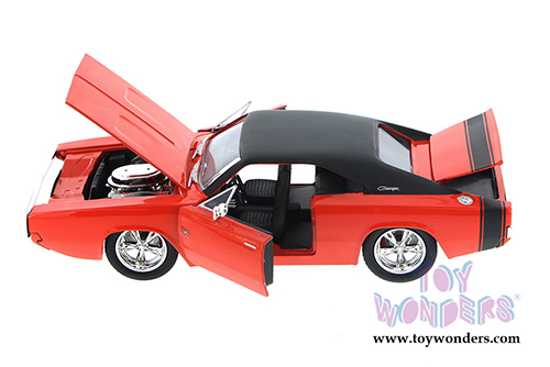 Jada Toys Bigtime Muscle - Dodge Charger R/T Hardtop (1970, 1/24 scale diecast model car, Asstd.) 97594DP1