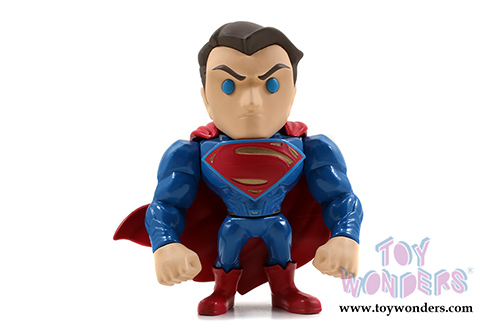 Jada Toys - Metals Die Cast | Batman v Superman - Superman Alternate Version Figure (4" diecast model toy, Blue) 97665