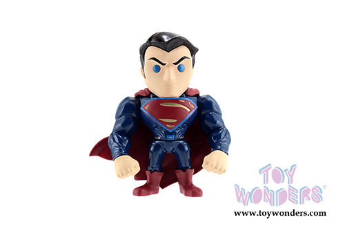 Jada Toys - Metals Die Cast | Batman v Superman - Superman Figure (4" diecast model toy, Blue) 97669