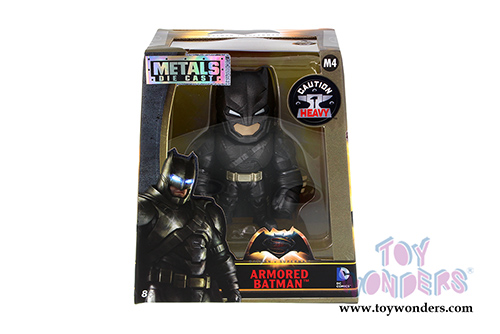 Jada Toys - Metals Die Cast | - Batman v Superman - Batman Armored Figure (4" diecast model toy, Black) 97670
