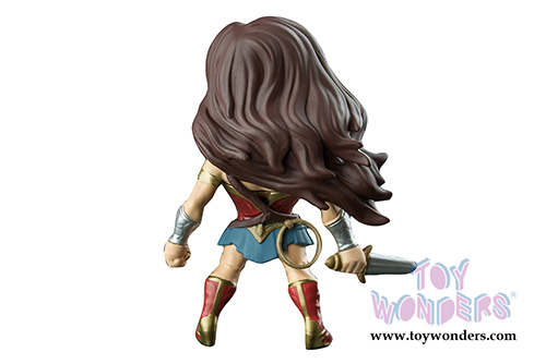 Jada Toys - Metals Die Cast | Batman v Superman - Wonder Woman Figure (4" diecast model toy, Red) 97671