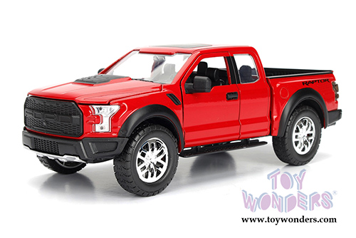 Jada Toys Just Trucks - Ford F-150 Raptor Pickup (2017, 1/24 scale diecast model car, Asstd.) 97756WA1