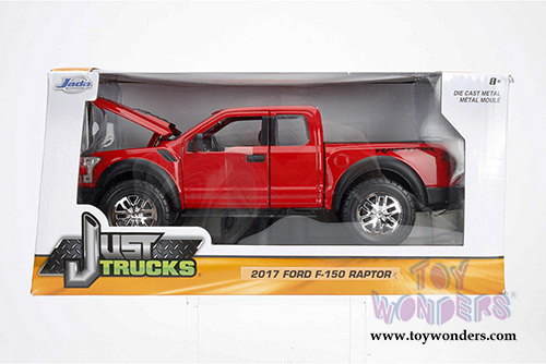 Jada Toys Just Trucks - Ford F-150 Raptor Pickup (2017, 1/24 scale diecast model car, Asstd.) 97756WA1