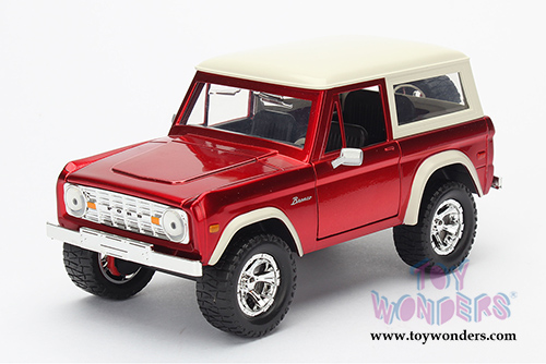 Jada Toys Just Trucks - Ford Bronco (1973, 1/24 scale diecast model car, Asstd.) 97824WA1
