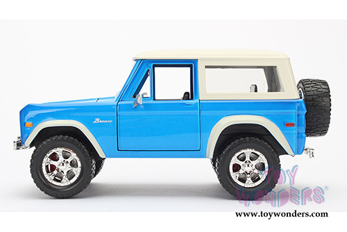 Jada Toys Just Trucks - Ford Bronco (1973, 1/24 scale diecast model car, Asstd.) 97824WA1