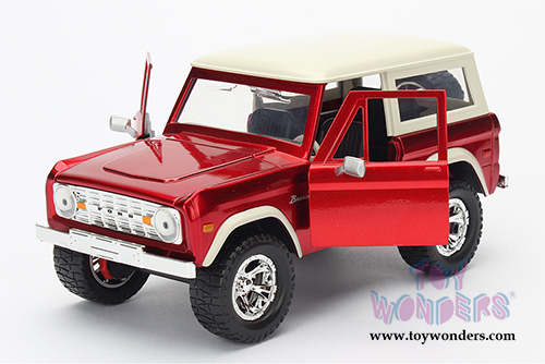Jada Toys Just Trucks - Ford Bronco (1973, 1/24 scale diecast model car, Asstd.) 97824WA1