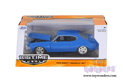 Jada Toys Bigtime Muscle  - Chevy  Chevelle SS Hardtop (1970, 1/24 scale diecast model car, Asstd.) 97828WA1