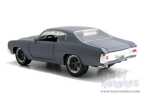 Jada Toys Fast & Furious - Dom's Chevrolet® Chevelle® SS™ Hardtop (1970, 1/24 scale diecast model car, Primer Gray) 97835/4