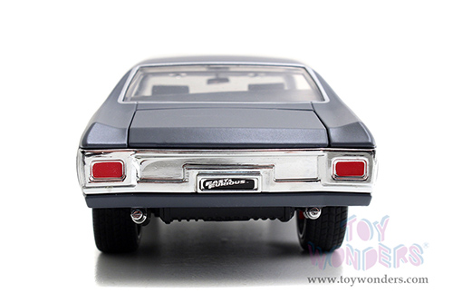 Jada Toys Fast & Furious - Dom's Chevrolet® Chevelle® SS™ Hardtop (1970, 1/24 scale diecast model car, Primer Gray) 97835/4