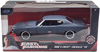 Jada Toys Fast & Furious - Dom's Chevrolet® Chevelle® SS™ Hardtop (1970, 1/24 scale diecast model car, Primer Gray) 97835/4