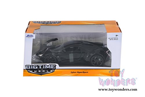 Jada Toys Bigtime Muscle - Lykan HyperSport Hardtop (1/24 scale diecast model car, Asstd.) 98028WA