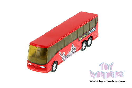 Coach Bus (6", Asstd.) 9803D