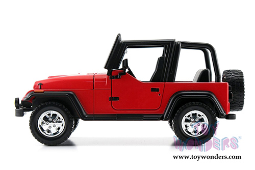 Jada Toys Just Trucks - Jeep Wrangler (1992, 1/24 scale diecast model car, Asstd.) 98084DP1