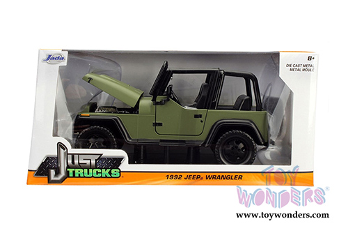 Jada Toys Just Trucks - Jeep Wrangler (1992, 1/24 scale diecast model car, Asstd.) 98081WA1