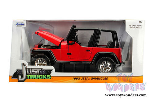 Jada Toys Just Trucks - Jeep Wrangler (1992, 1/24 scale diecast model car, Asstd.) 98081WA1