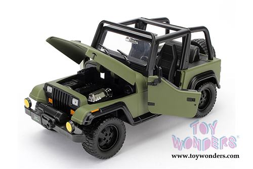 Jada Toys Just Trucks - Jeep Wrangler (1992, 1/24 scale diecast model car, Asstd.) 98084DP1