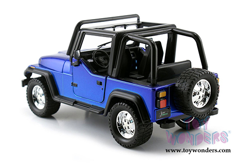 Jada Toys Just Trucks - Jeep Wrangler (1992, 1/24 scale diecast model car, Asstd.) 98084DP1