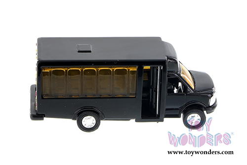 Tour Bus (5" diecast model car, Black) 9808DB