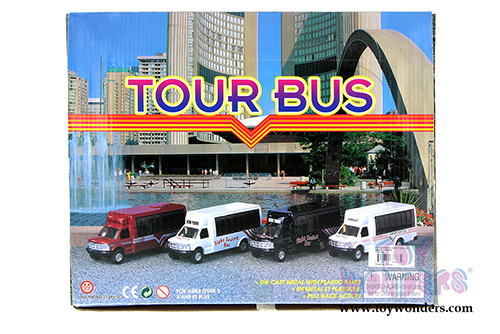 Tour Bus (5" diecast model car, Black) 9808DB