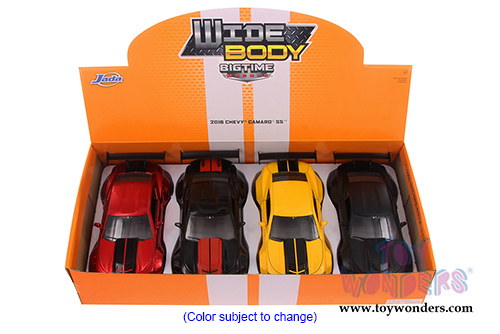 Jada Toys Bigtime Muscle - Chevy Camaro SS Hard Top (2016, 1/24 scale diecast model car, Asstd. w/ Stripes) 98140DP
