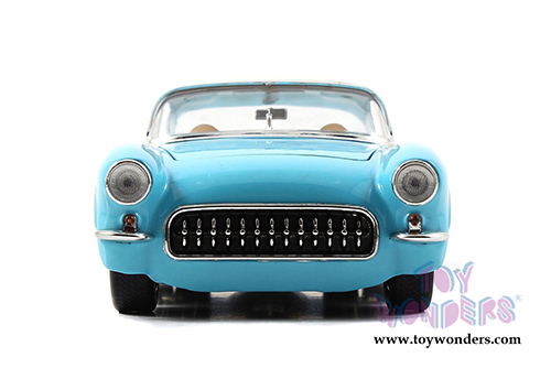Jada Toys Bigtime Muscle - Chevy Corvette Hardtop (1957, 1/24 scale diecast model car, Asstd.) 98161WA1