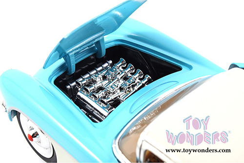 Jada Toys Bigtime Muscle - Chevy Corvette Hardtop (1957, 1/24 scale diecast model car, Asstd.) 98203DP1