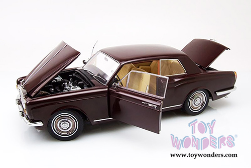 Paragon - Rolls Royce Silver Shadow MPW Coupe (1968, 1/18 scale diecast model car, Burgundy) 98204BG