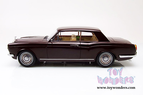 Paragon - Rolls Royce Silver Shadow MPW Coupe (1968, 1/18 scale diecast model car, Burgundy) 98204BG