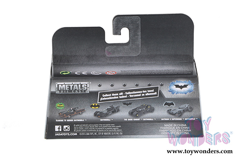 Jada Toys - Metals Die Cast | The Dark Knight 2008 Batmobile&trade; Tumbler (1/32, diecast model car, Black) 98232