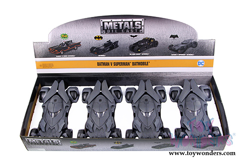 Jada Toys - Metals Die Cast | Batman vs Superman&trade; Batmobile&trade; (1/24, diecast model car, Primer Cool Grey) 98265