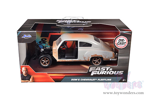 Jada Toys Fast & Furious - Dom's Chevrolet® Fleetline F8 (Dirty version) (1/32 scale diecast model car, Beige) 98303/24