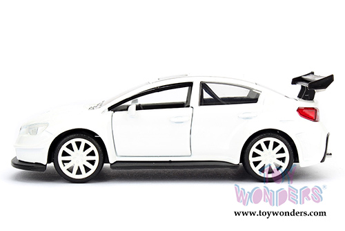 Jada Toys Fast & Furious - Mr. Little Nobody's Subaru WRX STI  F8 "The Fate of the Furious" Movie (1/32 scale diecast model car, White) 98305