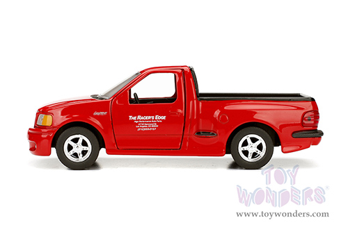 Jada Toys Fast & Furious - Brian's Ford F-150 SVT Lightning F8 "The Fate of the Furious" Movie (1999, 1/32 scale diecast model car, Red) 98320