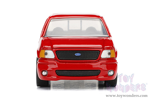 Jada Toys Fast & Furious - Brian's Ford F-150 SVT Lightning F8 "The Fate of the Furious" Movie (1999, 1/32 scale diecast model car, Red) 98320