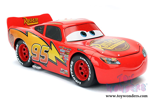 Jada Toys - Disney Pixar CARS | Lightning McQueen (1/24 diecast model toy, Red) 98352