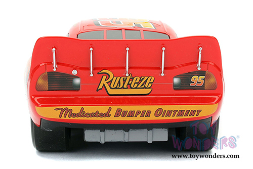 Jada Toys - Disney Pixar CARS | Lightning McQueen (1/24 diecast model toy, Red) 98352