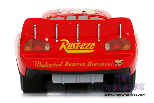 Jada Toys - Disney Pixar CARS 3 | Classic Lightning McQueen (1/24 diecast model toy,Glossy  Red) 98357