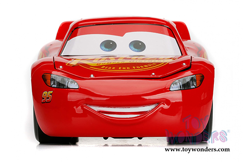 Jada Toys - Disney Pixar CARS 3 | Lightning McQueen (1/24 diecast model toy, Red) 98365
