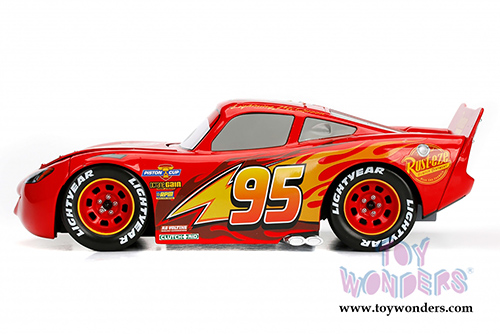 Jada Toys - Disney Pixar CARS 3 | Lightning McQueen (1/24 diecast model toy, Red) 98365