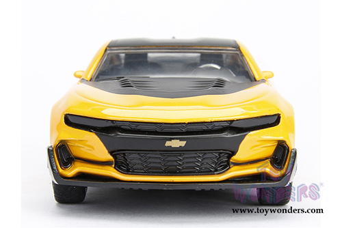 Jada Toys - Metals Die Cast | TRANSFORMERS 5 Chevy&reg; Camaro&reg; Bumblebee&reg; (2016, 1/24, diecast model car, Yellow w/Black) 98399