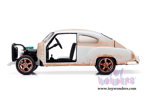 Jada Toys Fast & Furious - Dom's Chevy Fleetline F8 "The Fate of the Furious" Movie (1/24 scale diecast model car, Primer Grey) 98429