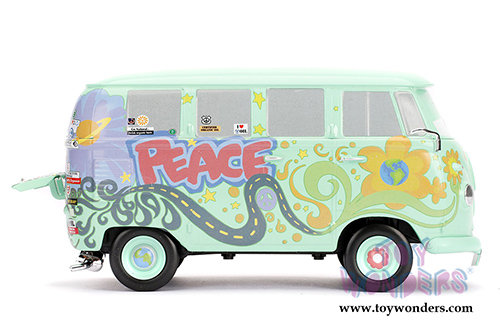 Jada Toys - Disney Pixar CARS | Fillmore (1/24 diecast model toy, Green) 98493