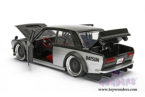 Jada Toys - Metals Die Cast | JDM Tuners&trade; Datsun 510 Wide Body #73 (1973, 1/24, diecast model car, Asstd.) 98556DP1